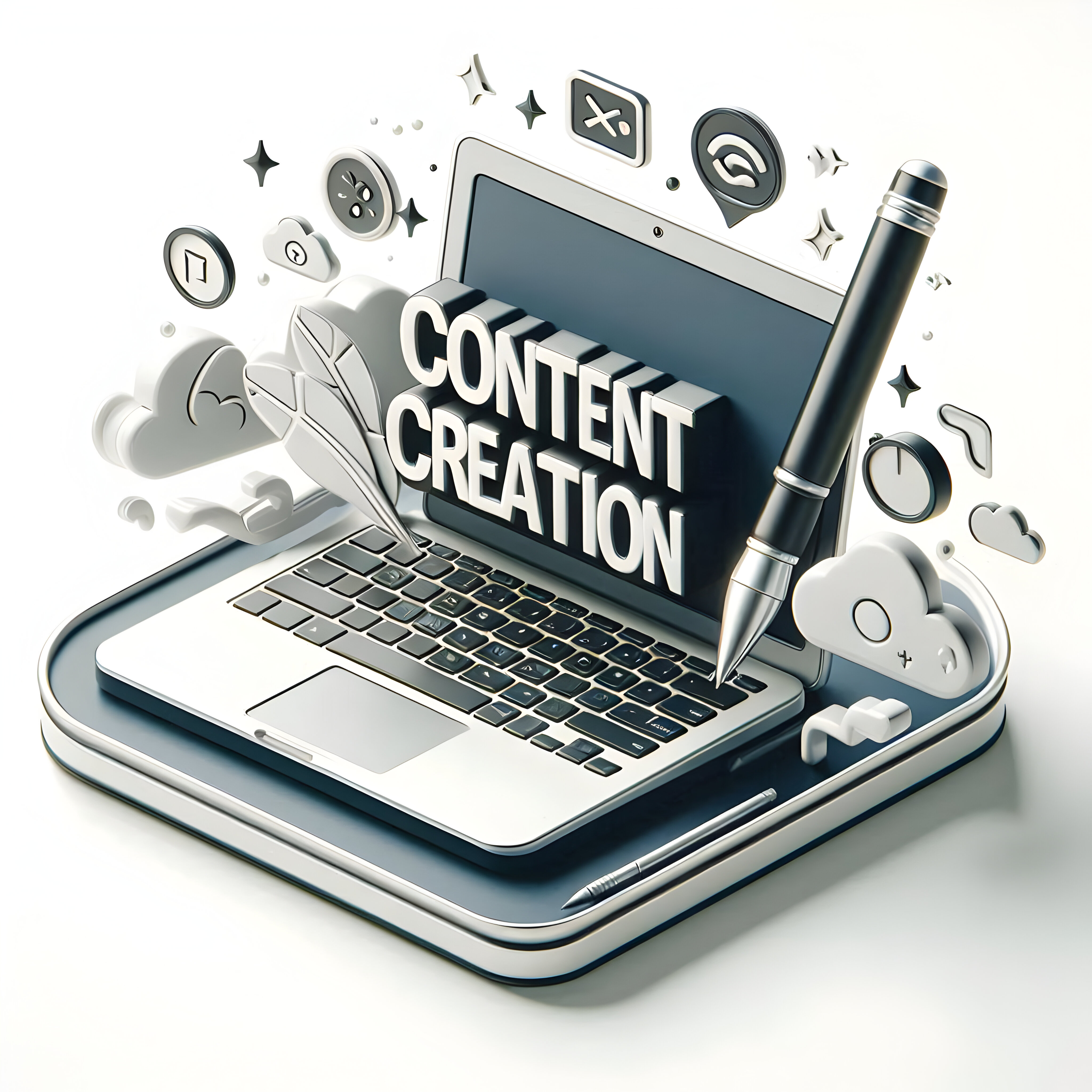Social media management and content creation